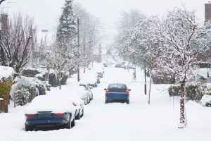 hazards of driving a car in Winter