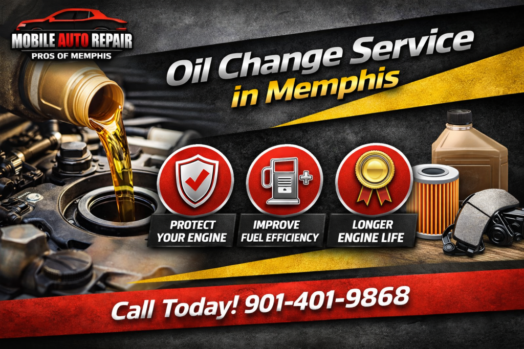 Oil change service Memphis