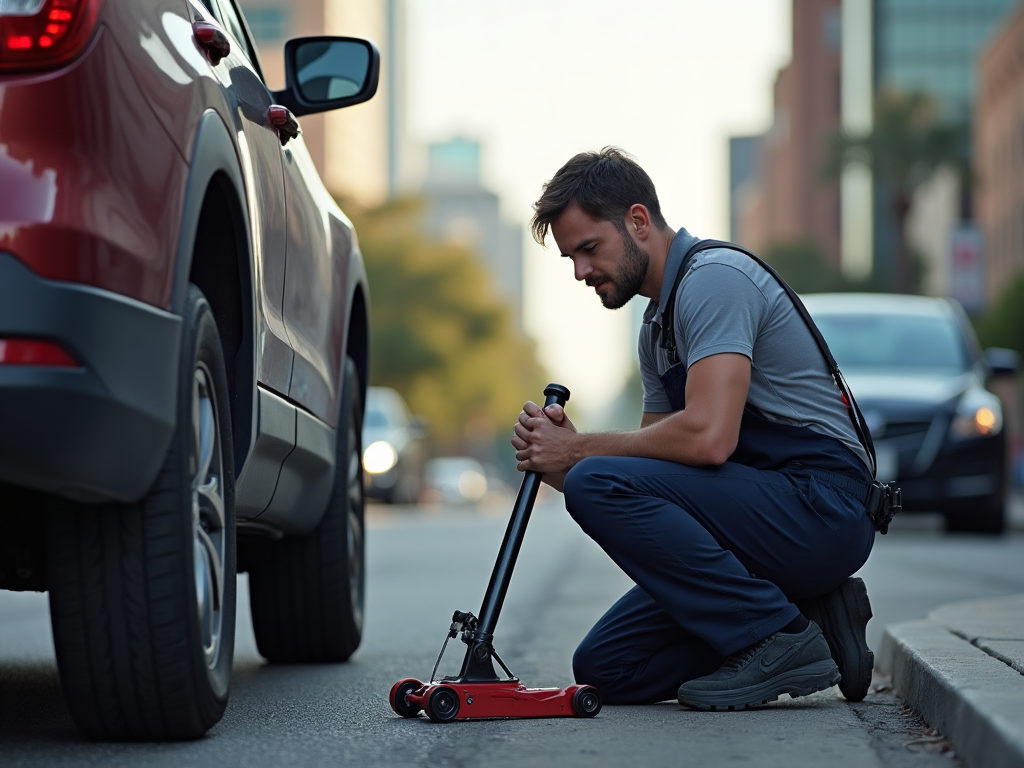 Mobile Mechanic Tire Change